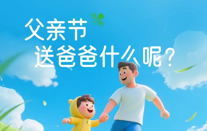 父亲节，送爸爸什么呢？