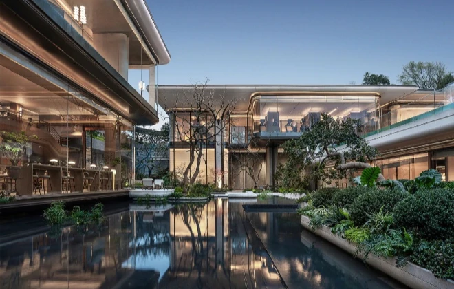 鉴·作品丨义乌芝澜月华：造一座会呼吸的“垂直绿洲”